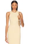 Enza Costa Boucle Knit Tank Top