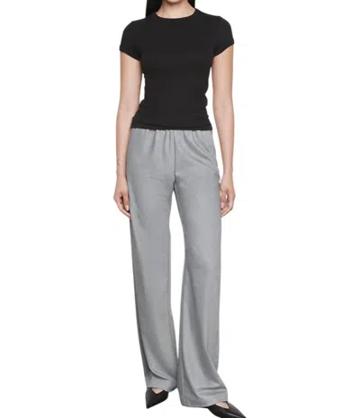 Enza Costa Cashmere Cap Sleeve Crew Top In Black