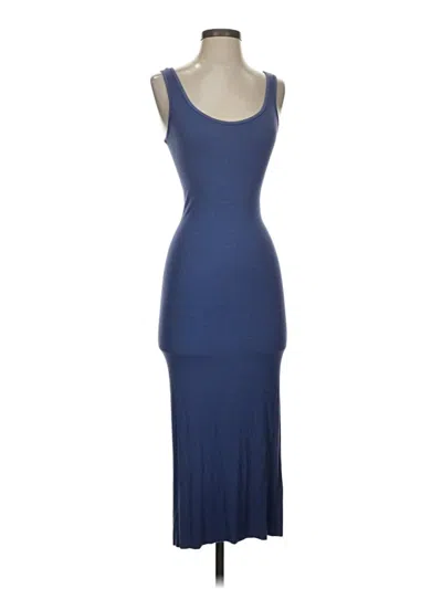 Pre-owned Enza Costa Casual Dress In Blue