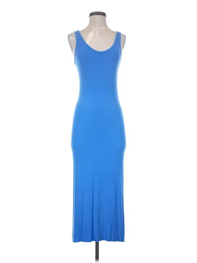 Pre-owned Enza Costa Casual Dress In Blue