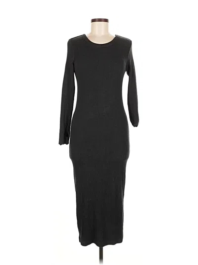 Pre-owned Enza Costa Casual Dress In Gray