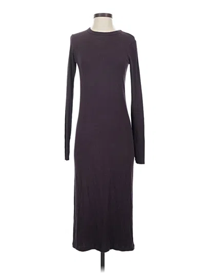 Pre-owned Enza Costa Casual Dress In Gray