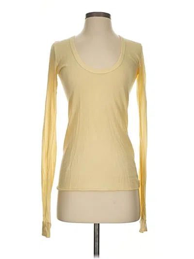 Pre-owned Enza Costa Casual Dress In Yellow