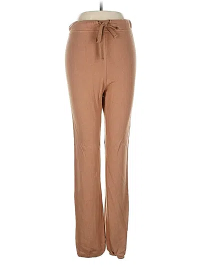 Pre-owned Enza Costa Casual Pants In Brown