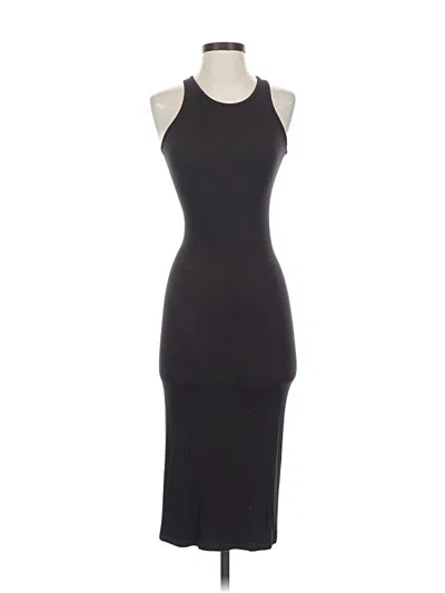 Pre-owned Enza Costa Cocktail Dress In Black