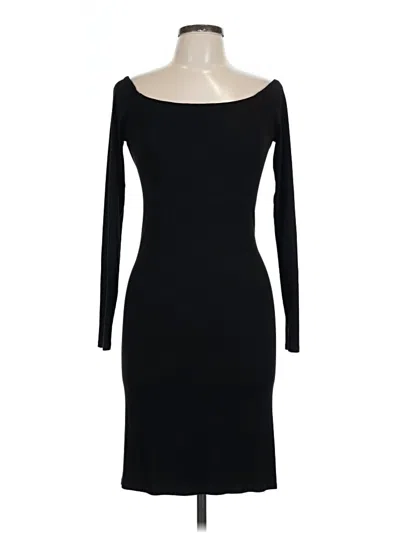Pre-owned Enza Costa Cocktail Dress In Black