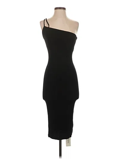 Pre-owned Enza Costa Cocktail Dress In Black