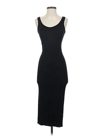 Pre-owned Enza Costa Cocktail Dress In Black