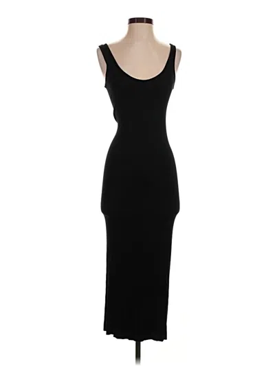 Pre-owned Enza Costa Cocktail Dress In Black