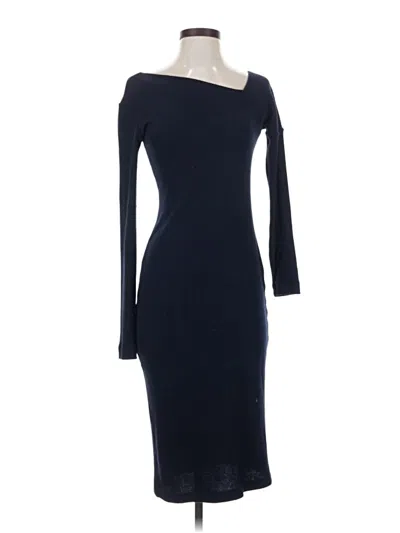 Pre-owned Enza Costa Cocktail Dress In Blue