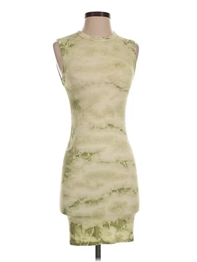Pre-owned Enza Costa Cocktail Dress In Green