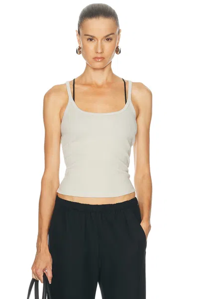 Enza Costa Cotton Rib Cami Tank Top In Pattern