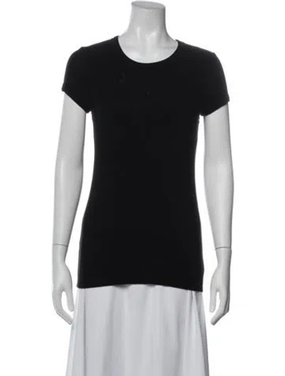 Pre-owned Enza Costa Crew Neck Short Sleeve T-shirt In Blue