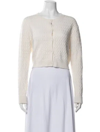 Pre-owned Enza Costa Crew Neck Sweater In Neutrals