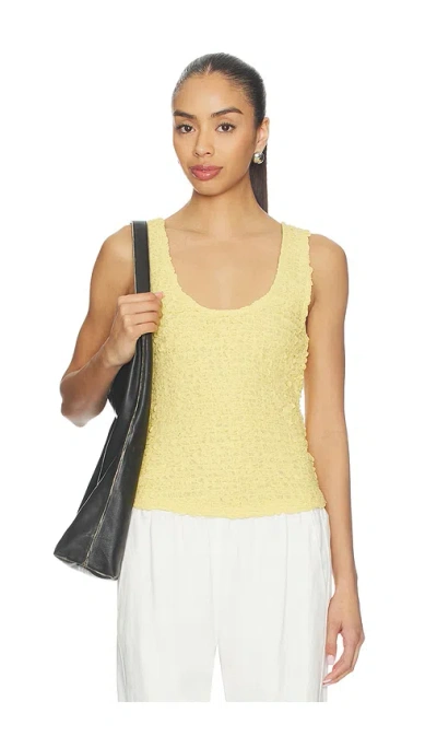 Enza Costa Dimension Tank In Yellow