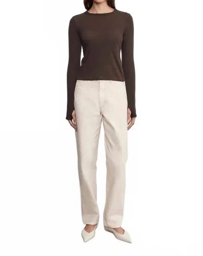 ENZA COSTA EASY JEAN IN BEIGE