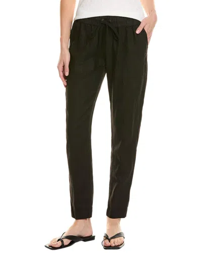 Enza Costa Easy Linen Pant In Black