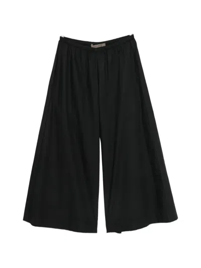 Enza Costa Elasticated-waist Palazzo Pants In Blue