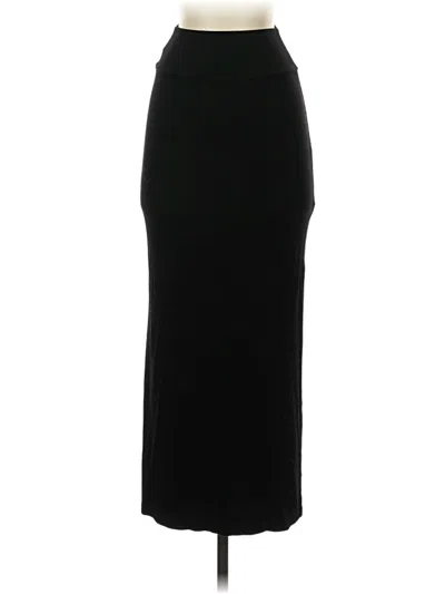 Pre-owned Enza Costa Formal Skirt In Black