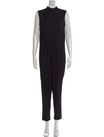 Pre-owned Enza Costa Jumpsuit In Black