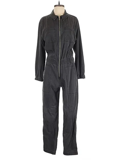 Pre-owned Enza Costa Jumpsuit In Gray
