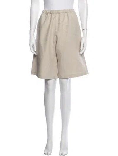 Pre-owned Enza Costa Knee-length Shorts In Neutrals