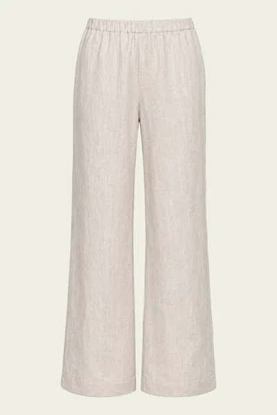 Enza Costa Linen Everywhere Pant In Jute Heather In Neutral
