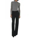 Enza Costa Mesh L/s Twist Top In Black/white Checker In Multi