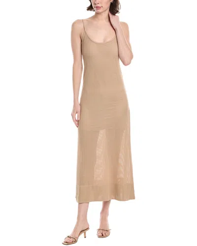 ENZA COSTA ENZA COSTA OPEN KNIT CAMI MAXI DRESS