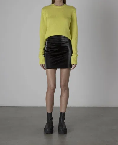 Enza Costa Pure Cashmere Crew Sweater In Acid In Multi