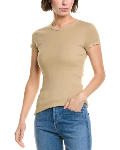 ENZA COSTA ENZA COSTA SCALLOP EDGE POINTELLE TOP