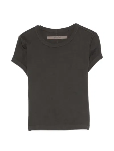 Enza Costa Short-sleeves T-shirt In Brown