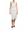 Enza Costa Silk Knit Tank In Off White In White