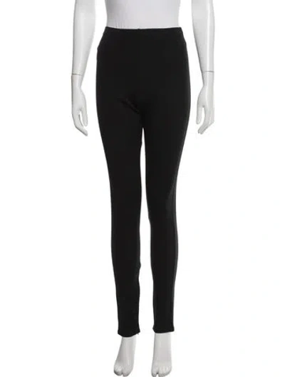 Pre-owned Enza Costa Skinny Leg Pants In Black