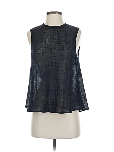 Pre-owned Enza Costa Sleeveless T-shirt In Black