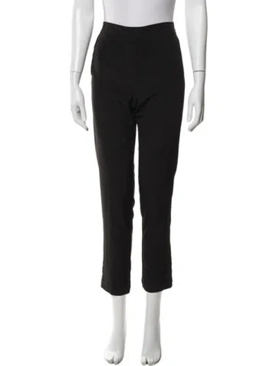Pre-owned Enza Costa Straight Leg Pants In Black