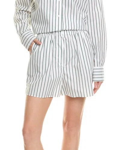 Enza Costa Striped Short In Transparent