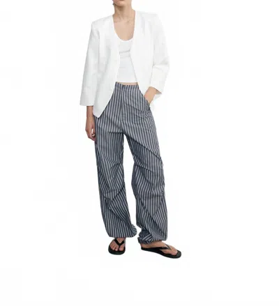 Enza Costa Supima Baby Rib Cropped Fittted U Tank In White