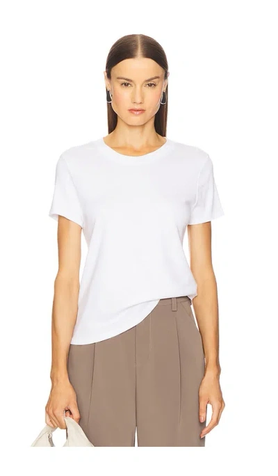 Enza Costa Supima Cotton Essential Short Sleeve Tee