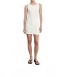 Enza Costa Supima Knit Easy Tank In Vanilla In White