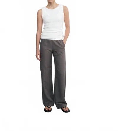 Enza Costa Supima Knit Easy Tank In White