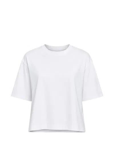 Enza Costa Supima-cotton T-shirt In White