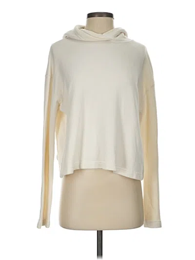 Pre-owned Enza Costa Sweatshirt In White