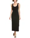 Enza Costa Textured Jacquard Tank Maxi Dress
