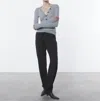 Enza Costa Twill Easy Pant In Black In Black