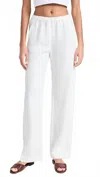 Enza Costa Linen Everywhere Pants Undyed In White
