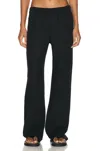 Enza Costa Soft Denim Everywhere Pant In Black