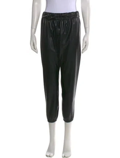 Pre-owned Enza Costa Wide Leg Pants In Black
