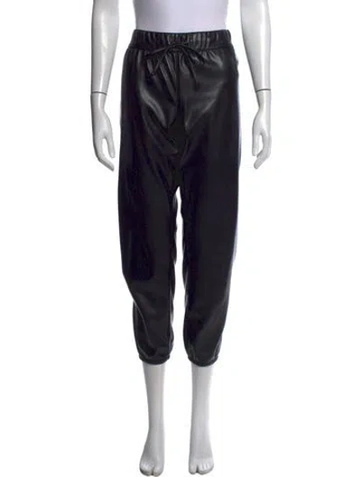 Pre-owned Enza Costa Wide Leg Pants In Black