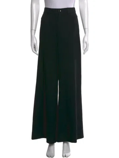Pre-owned Enza Costa Wide Leg Pants In Black